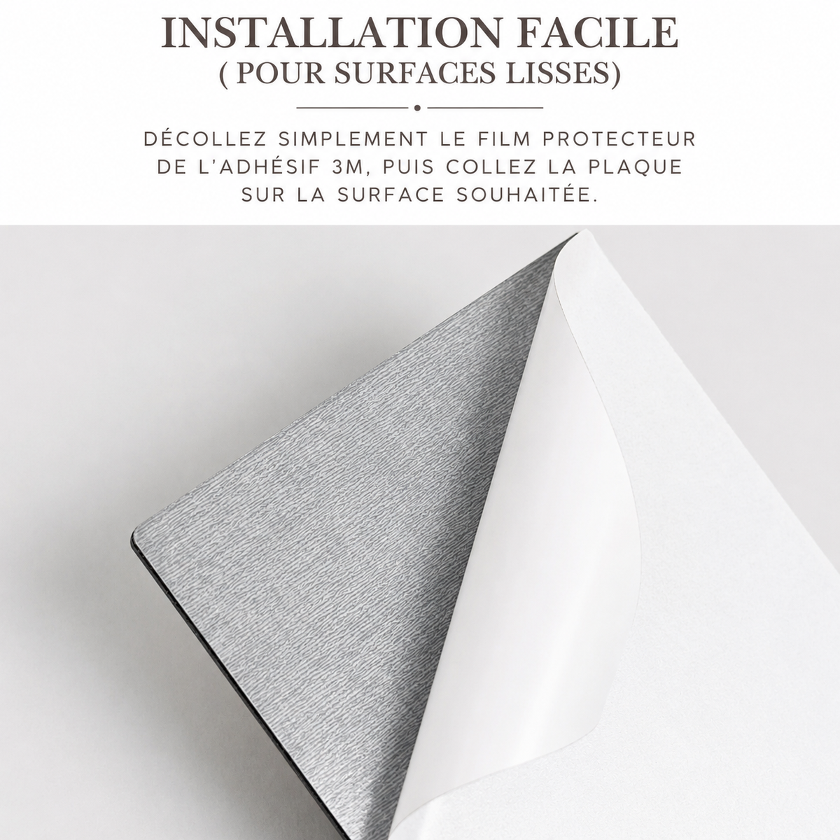 Plaque de maison solaire