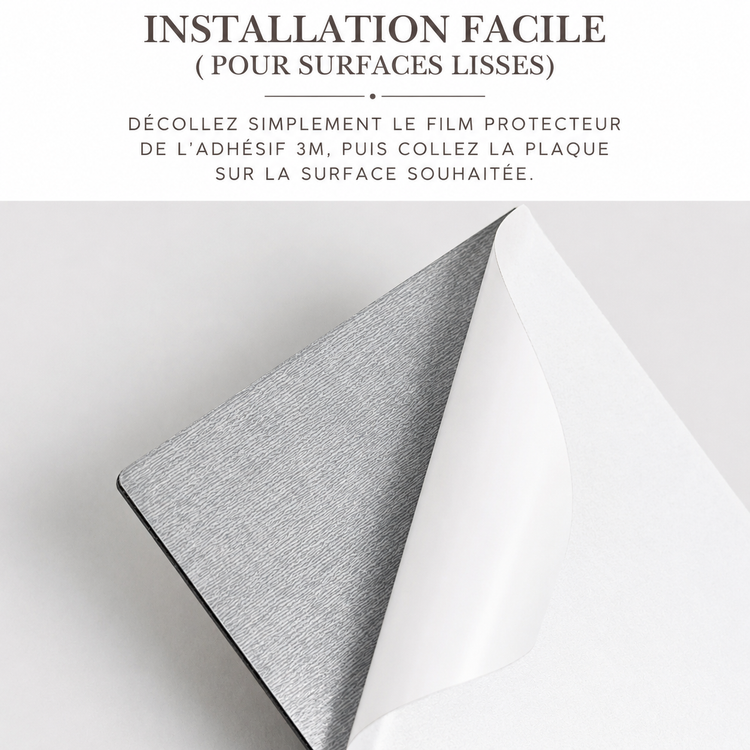 Plaque de maison solaire